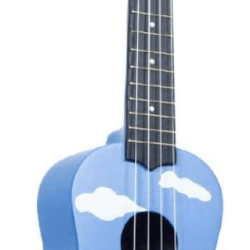 Qlj08 Ukelele Soprano amazon ukelele con dibujo animado de flores ukelele para Niños ukelele niños